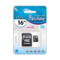 Smartbuy MicroSDHC Сlass4 16GB with adapter